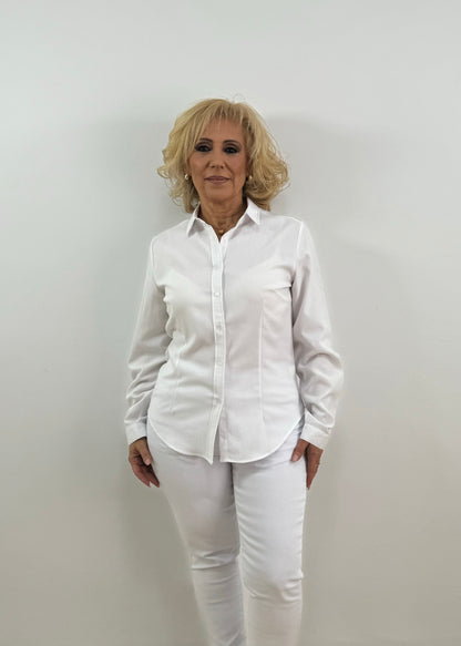 Camisa básica blanca